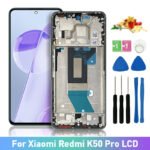 Remplacement de l'écran LCD Xiaomi Redmi K50 / K50 Pro – WQHD+ 120Hz Vente en gros – Image 6