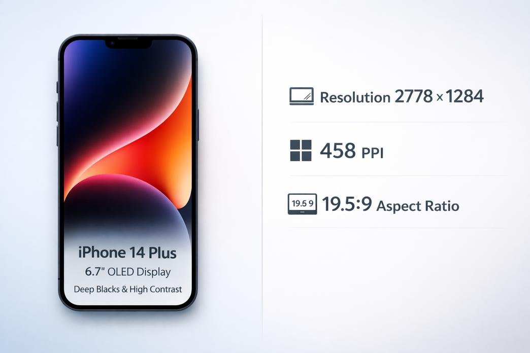 iPhone display testing workflow covering brightness, color accuracy, and panel fit