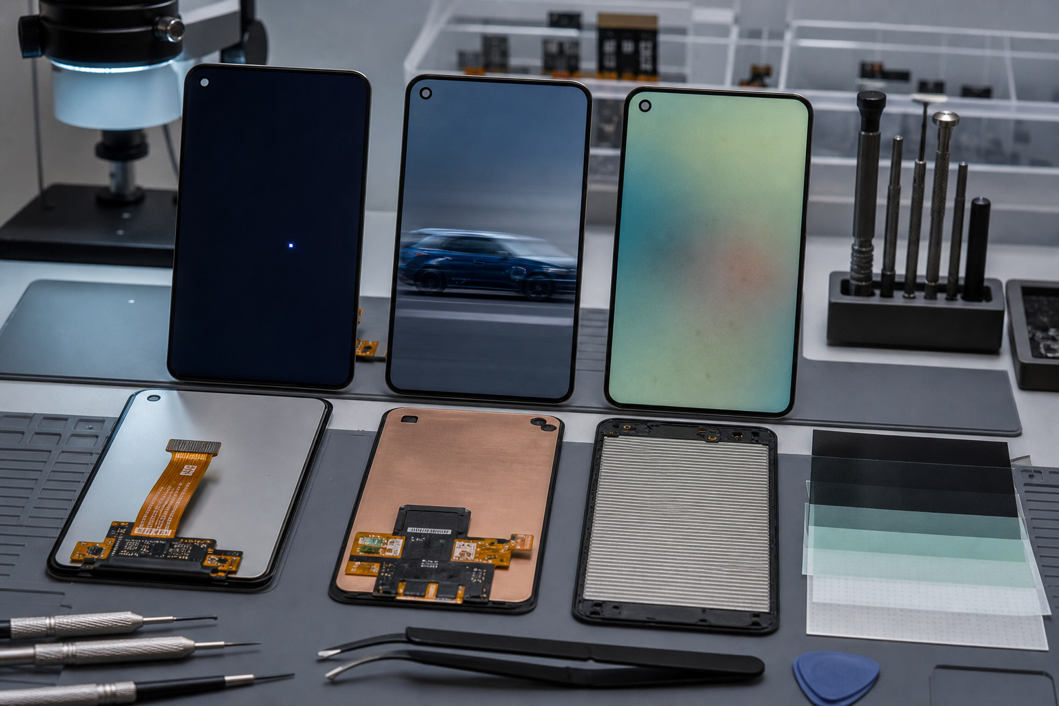 Common Screen Issues and Maintenance - LCD vs OLED screen comparison