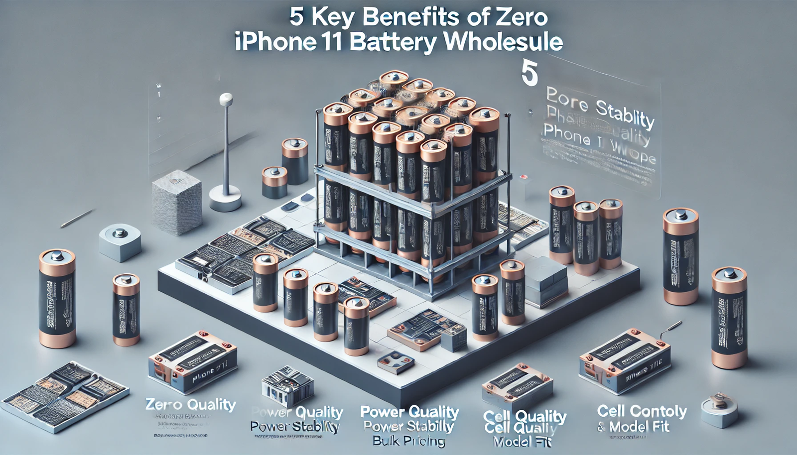 Zero Cycle iPhone 11 Battery Wholesale | High Capacity TI Chip, 5 Key Benefits of Zero Cycle iPhone 11 Battery Wholesale, iPhone 11 Battery Wholesale, illustration 2