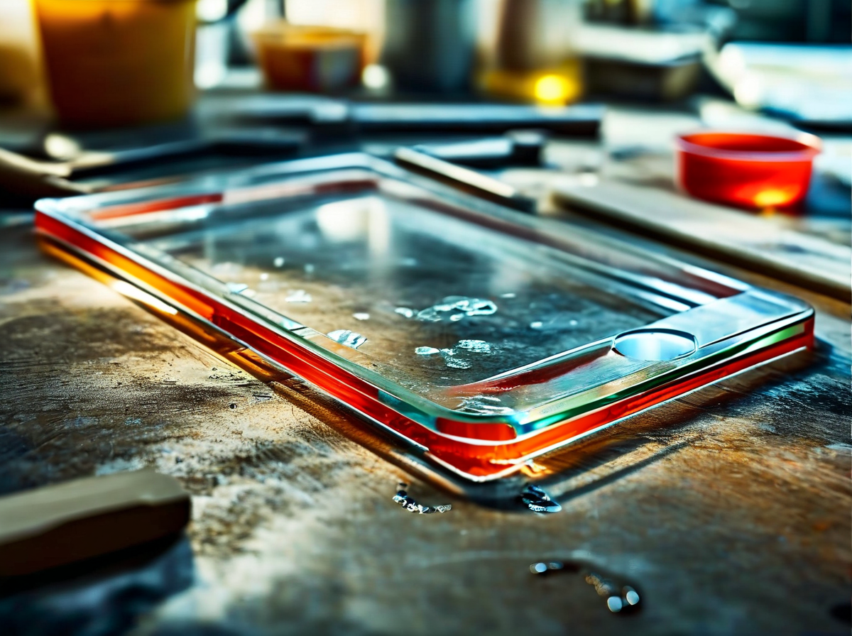Understanding Cold Press Adhesive for Screen Frame Repair illustration