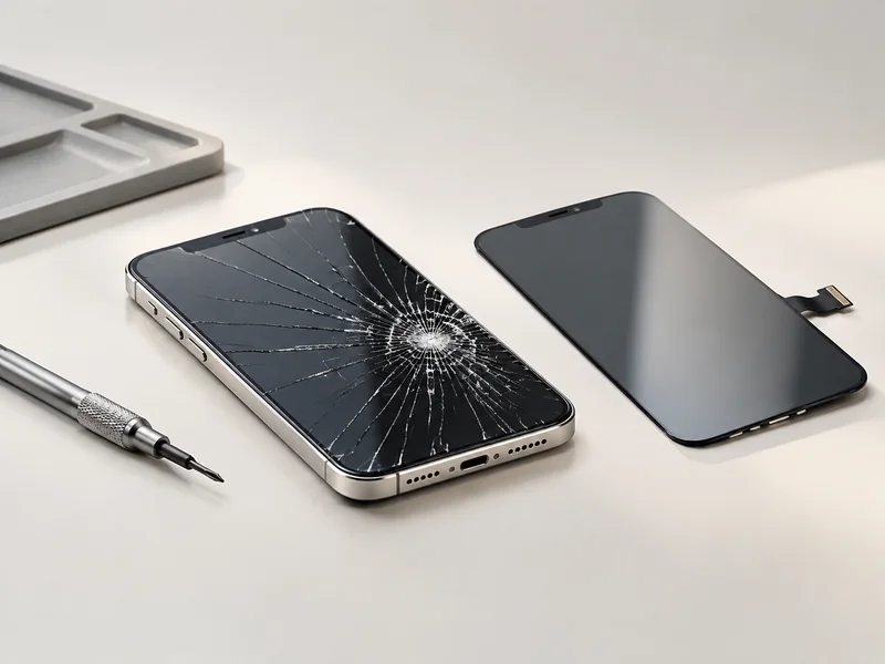 apple iphone cracked screen repair near me — What to Check Before You Leave the Repair Counter